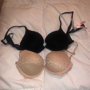 Push up bras.